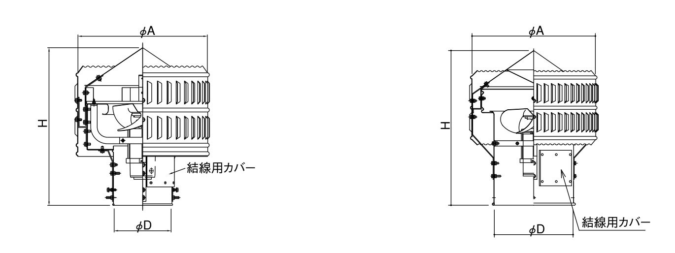 固定式ベンチレーター(網付) M87SDS-210 呼称:210